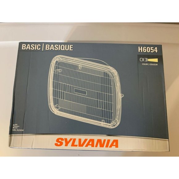 New Headlight‎ Basic Bulb-Vista Sylvania H6054 New In Box - Picture 3 of 9
